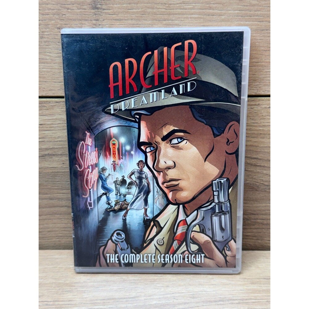 Archer Dreamland: The Complete Season Eight w/Slipcover DVD RARE OOP Region 1